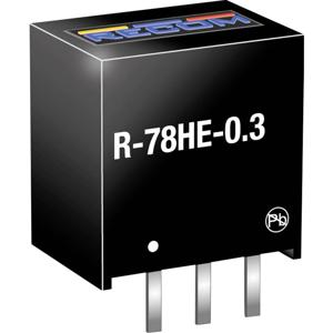 RECOM R-78HE5.0-0.3 DC/DC-converter, print 300 mA Aantal uitgangen: 1 x Inhoud 1 stuk(s)