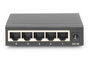 Digitus DN-80202-1 netwerk-switch Unmanaged Gigabit Ethernet (10/100/1000) Zwart