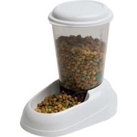 FERPLAST Dispenser Zenith 3L kunststof - 29,2x20,2x28,8 - Wit - Hond en kat
