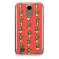 Mini cactus: LG K10 (2017) Transparant Hoesje