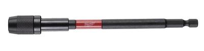 Milwaukee Accessoires Bithouder met borging - 152mm - 1/4" Hex - 1 pc - 4932471824