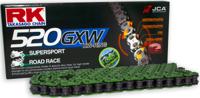 RK Chains 520 gxw 110 n green/black open