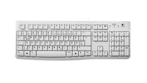 Logitech Keyboard K120 for Business toetsenbord USB QWERTZ Duits Wit