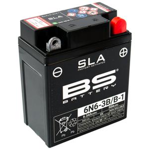 BS BATTERY Batterij gesloten onderhoudsvrij, Batterijen voor motor & scooter, 6N6-3B/B-1 SLA 6V