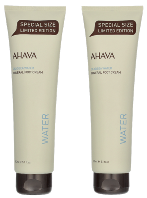 Ahava Deadsea Water Mineral Foot Cream Duo 300 ml Ahava Deadsea Water Mineral Foot Cream Duo 300 ml