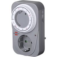 Brennenstuhl 1506590 Stekkerdoos-timer Analoog Dagprogramma 120 min 3680 W IP20 Brennenstuhl 1506590 Stekkerdoos-timer Analoog Dagprogramma 120 min 3680 W IP20