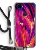 Phoenix: Pixel 3a Transparant Hoesje met koord