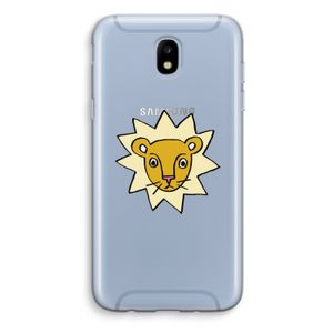 Kleine leeuw: Samsung Galaxy J5 (2017) Transparant Hoesje