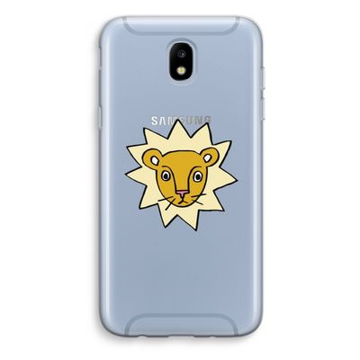 Kleine leeuw: Samsung Galaxy J5 (2017) Transparant Hoesje