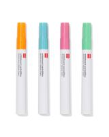 HEMA Whiteboard Markers 2mm Pastel - 4 Stuks