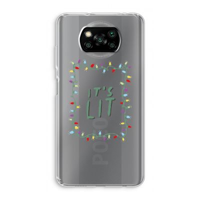 It's Lit: Xiaomi Poco X3 Pro Transparant Hoesje