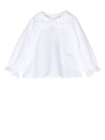 Douuod Kids blouse à col claudine - Blanc