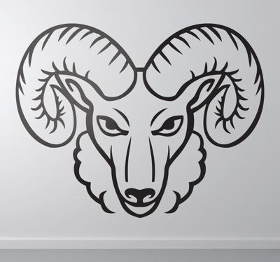 Muursticker Sterrenbeeld Steenbok Muursticker Sterrenbeeld Steenbok