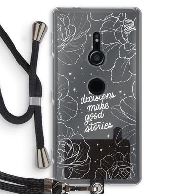 Good stories: Sony Xperia XZ2 Transparant Hoesje met koord