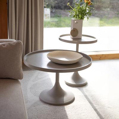 Zuiver Ronde Salontafel 'Jason' 69cm, kleur Beige