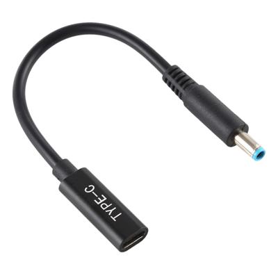 USB-C/type-C naar 4 5 x 3.0 mm voedings adapter oplader kabel