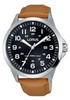Horlogeband Lorus PC32-X121 / RH933GX9 / RHG076X Leder Cognac 20mm