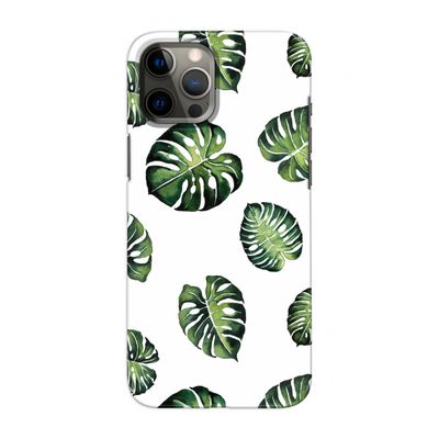 Tropische bladeren: Volledig geprint iPhone 12 Pro Max Hoesje