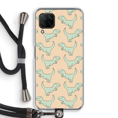 Dinos: Huawei P40 Lite Transparant Hoesje met koord