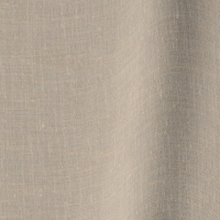 Schemering gordijn - vlas met ringen