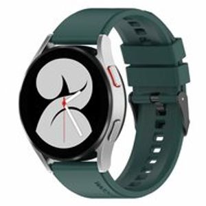 Siliconen gesp bandje - Groen - Samsung Galaxy Watch - 42mm