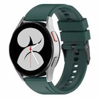 Siliconen gesp bandje - Groen - Samsung Galaxy Watch - 42mm