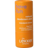 Lekker Company deodorant travel have fun