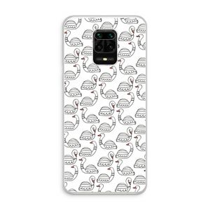 Zwanen: Xiaomi Redmi Note 10 Lite Transparant Hoesje