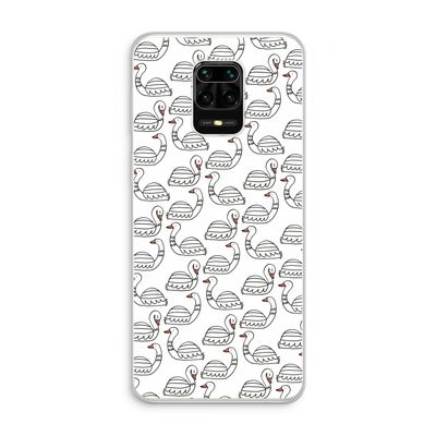 Zwanen: Xiaomi Redmi Note 10 Lite Transparant Hoesje