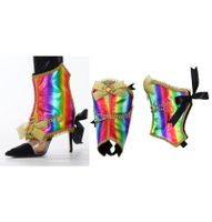 Crazy Rainbow Cabaret Bootcovers - thumbnail