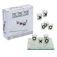 Tic Tac Toe - Drankspel - 13 x 13cm - Boter Kaas en Eieren - thumbnail