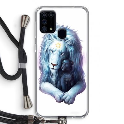 Child Of Light: Samsung Galaxy M31 Transparant Hoesje met koord