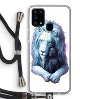 Child Of Light: Samsung Galaxy M31 Transparant Hoesje met koord