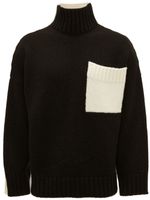 JW Anderson pull à logo brodé - Noir