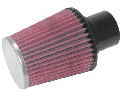 K&N Luchtfilter universeel verchroomd, Universele luchtfilters voor de moto, RC-5157