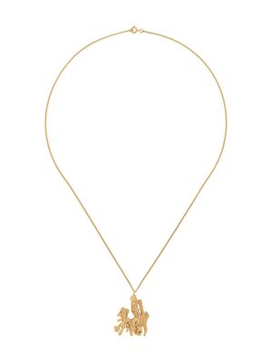 LOVENESS LEE collier Chinese Zodiac à pendentif - Or