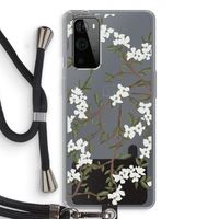 Blossoming spring: OnePlus 9 Pro Transparant Hoesje met koord