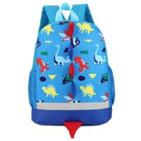 Rugzak cute cartoon dinosaurus school tassen voor kinderen (blauw)