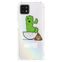 OPPO A53 5G | A73 5G Stevig Bumper Hoesje Cactus Poo - thumbnail