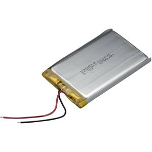 Renata ICP303450PA Speciale oplaadbare batterij Prismatisch Kabel LiPo 3.7 V 500 mAh