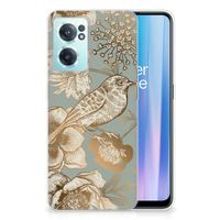 TPU Case voor OnePlus Nord CE 2 5G Vintage Bird Flowers