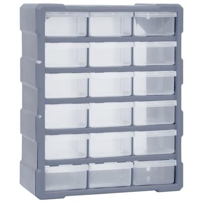 VidaXL Organiser met 18 medium lades 38x16x47 cm