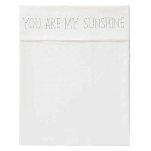 Fresk wieglaken Sunshine Forest green Maat