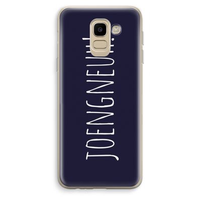 Joengneuh!: Samsung Galaxy J6 (2018) Transparant Hoesje