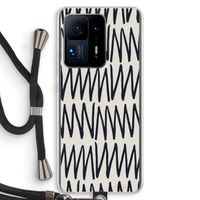 Marrakech Zigzag: Xiaomi Mi Mix 4 Transparant Hoesje met koord