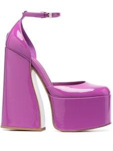 Le Silla escarpins Nikki 170 mm à plateforme - Violet