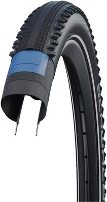 Schwalbe Buitenband hurricane 27.5 x 2.40 draadband zwart