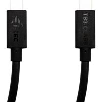 i-tec TB3CBL150CM USB-C-kabel USB-C stekker 1.50 m Zwart
