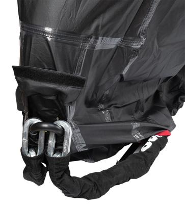 OXFORD "rainex" vouwgarage met topcase verlenging bike covers rainex outdoor f. top cases gr.