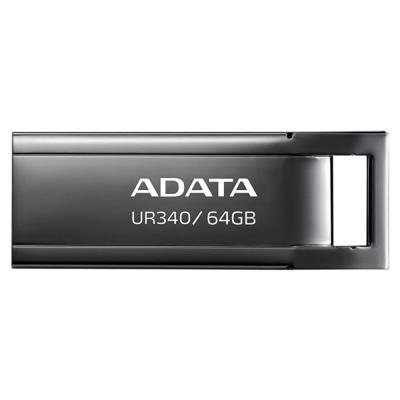 USB stick Adata AROY-UR340-64GBK 64 GB Zwart